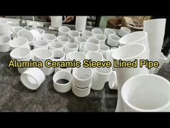 एल्यूमीनियम सिरेमिक अस्तर पाइप झुकना हल्के वजन बिना किसी झटके के