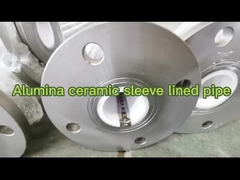 सिरेमिक अस्तरित पाइप फिटिंग्स सिरेमिक ट्यूब के साथ अस्तरित लिथियम बैटरी