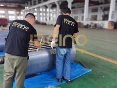 वल्केनाइज्ड रोलर सिरेमिक पुली लेगिंग शीट आकार 12mm~24mm