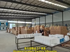 एल्यूमीनियम सिरेमिक पाइप पहनने के प्रतिरोधी सफेद सिरेमिक अंगूठी पहनने के प्रतिरोधी एल्यूमीनियम सिरेमिक आस्तीन